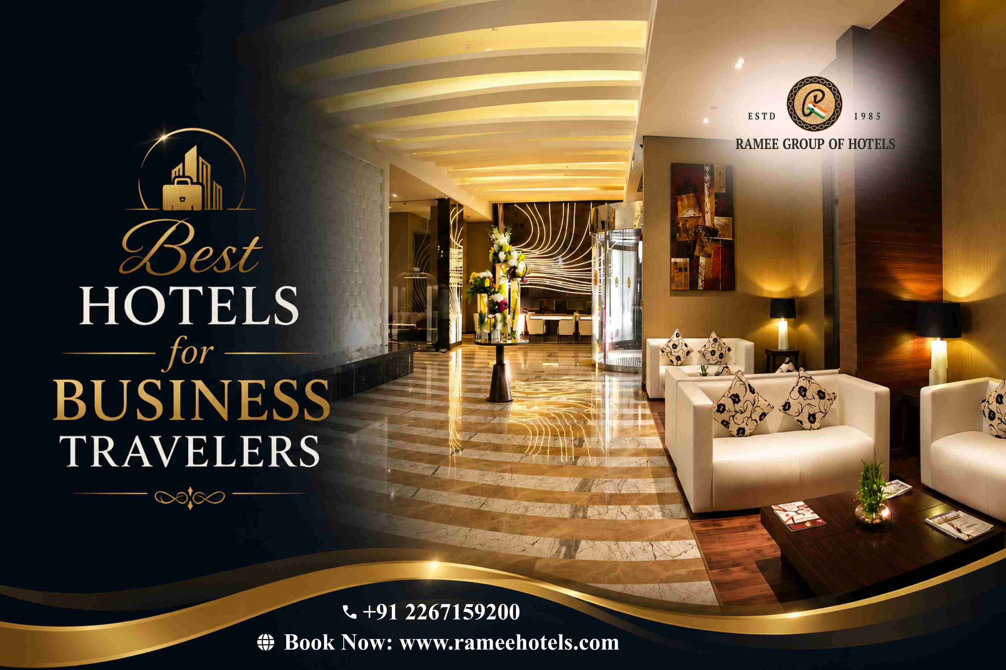 Best Hotels for Business Travelers: Comfort, Convenience, and Productivity